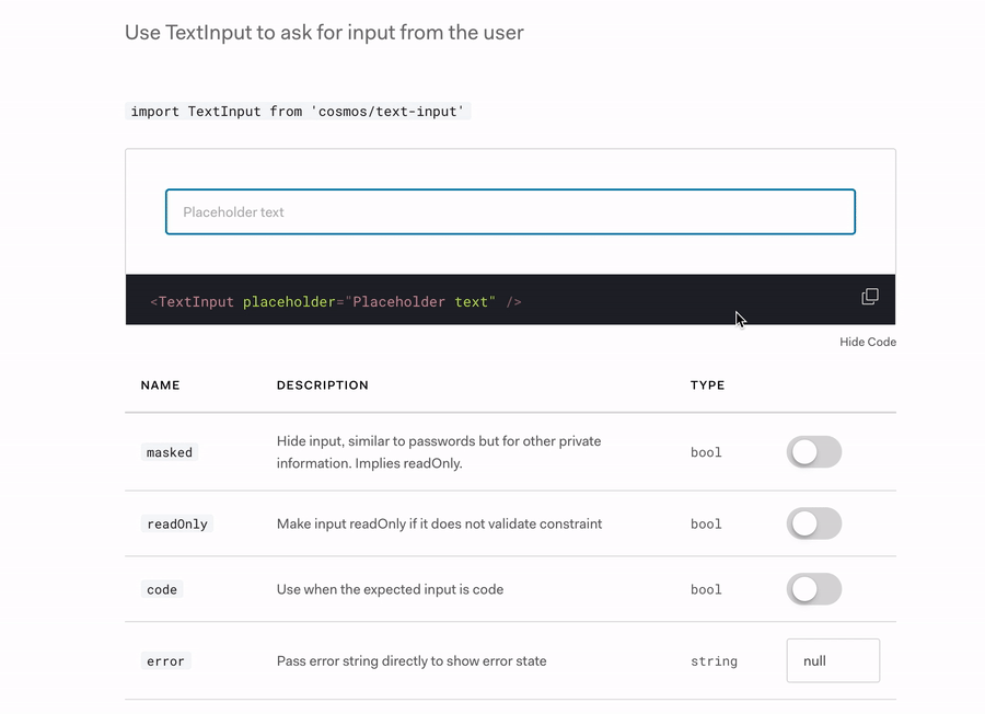 3 bugs for TextInput · Issue #331 · auth0/cosmos · GitHub