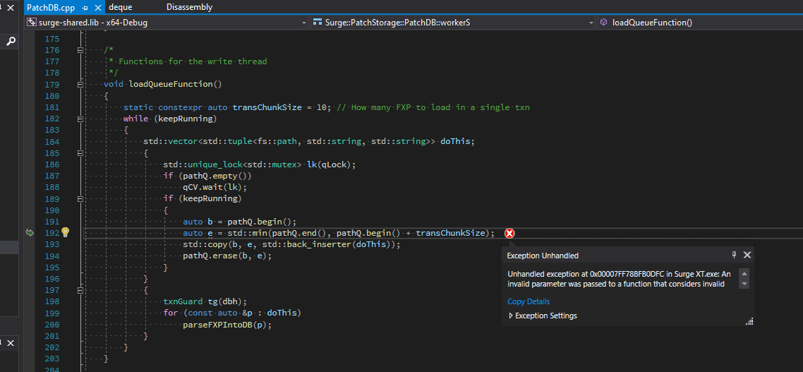 XT Doesn't even start in debug mode on Windows · Issue #4456 · surge ...