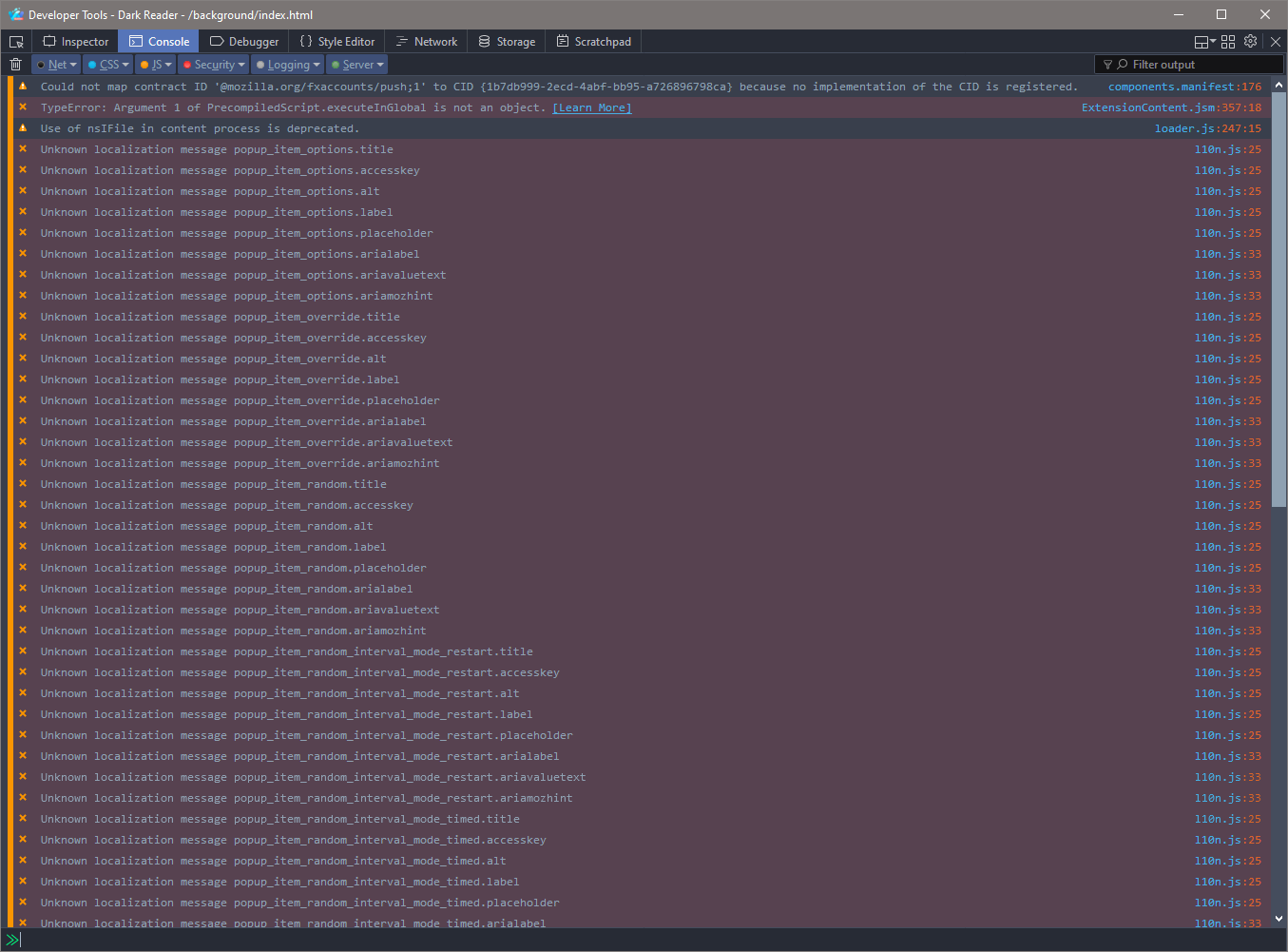 [Bug] Suddenly doesn't work anymore in Waterfox 2021.08.1 · Issue #6815 ...