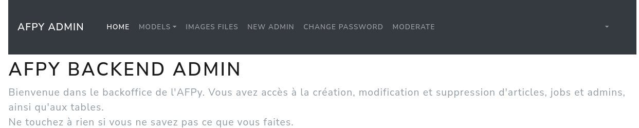 Screenshot 2021-11-04 at 11-01-03 Home - Afpy Admin