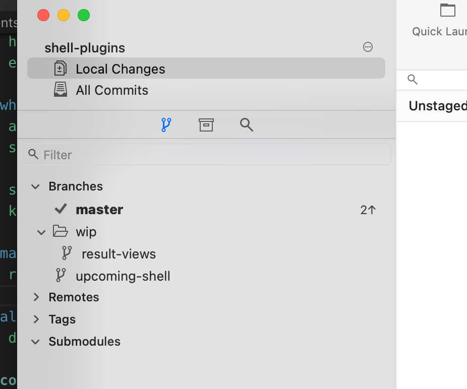 The stash sidebar node suddenly disappeared · Issue 1701 · forkdev