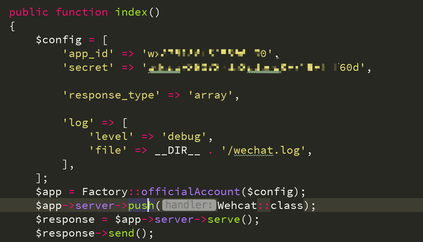 设备推送的消息没有正确解包的问题 · Issue #1187 · w7corp/easywechat · GitHub