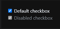 Styling for checked and disabled checkboxes and radiobuttons · Issue ...