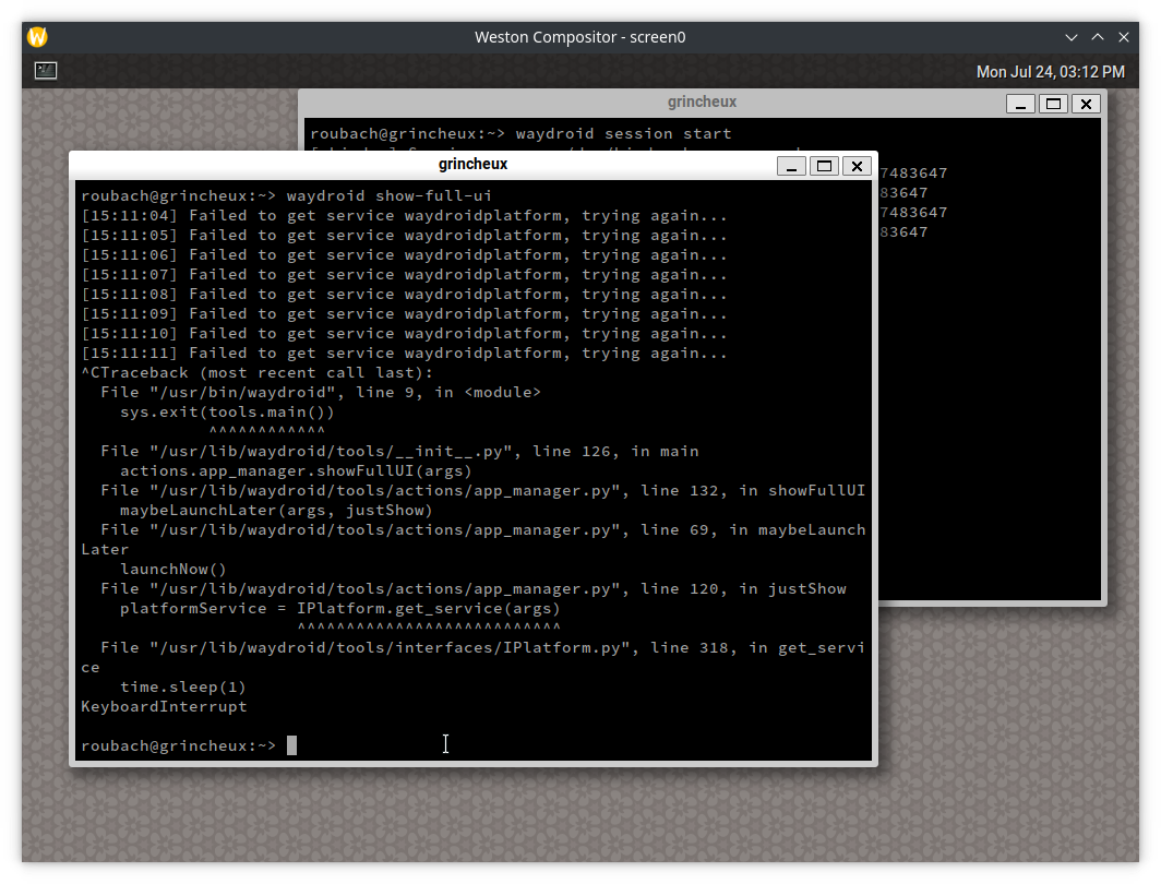can't open /dev/anboxbinder permission denied · Issue 1013