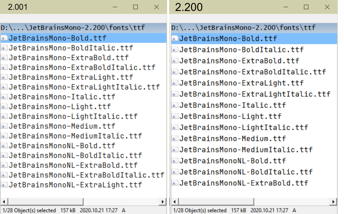 Exaggerated line height in 2.200 · Issue #350 · JetBrains/JetBrainsMono ...