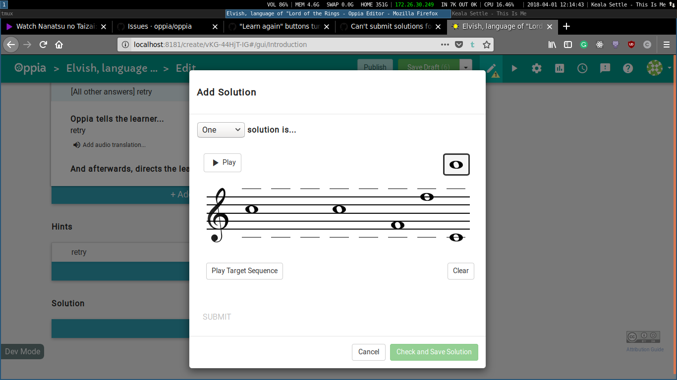MusicNotesInput interaction is not playable · Issue #4842 · oppia/oppia ...