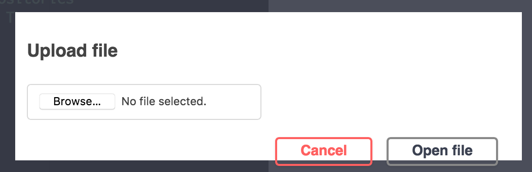 Styling issue with the Import File Dialog · Issue #1413 · swagger-api ...