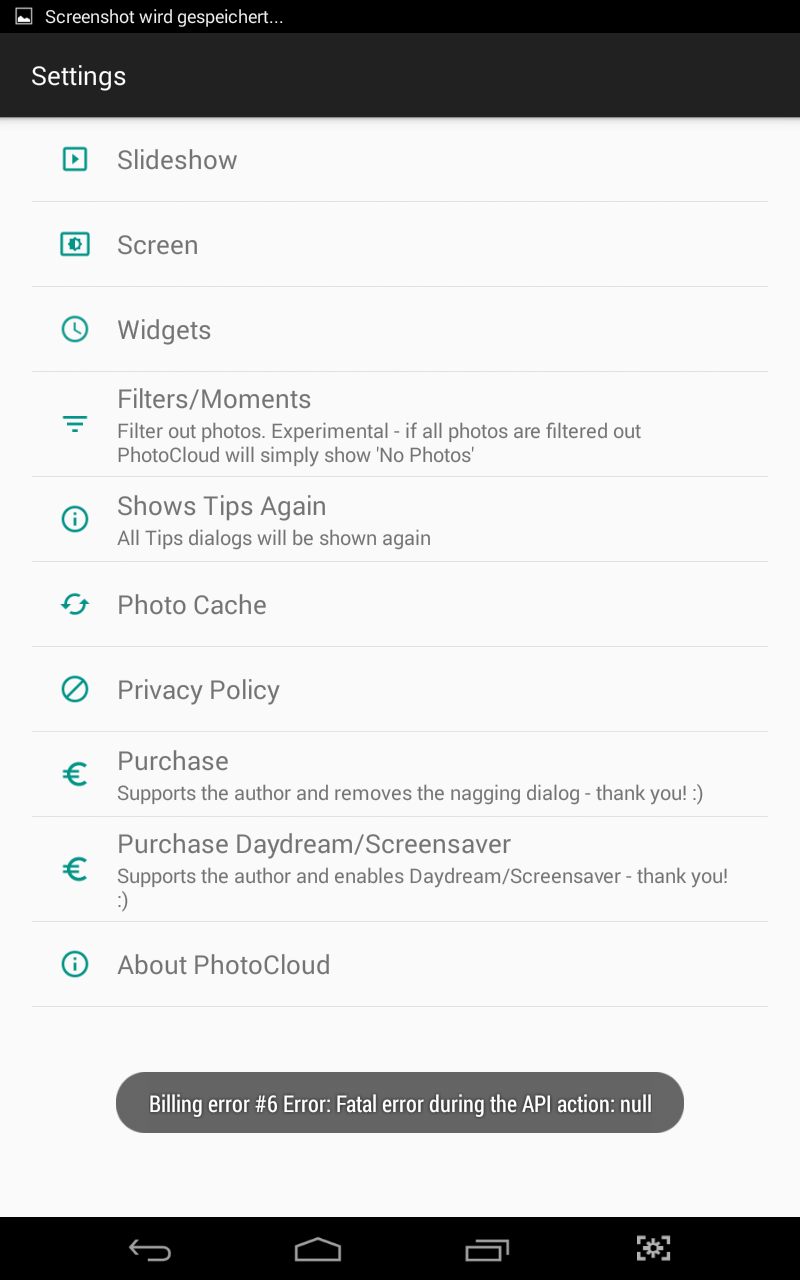Billing error #6: Fatal error during API action: null · Issue #83 ...