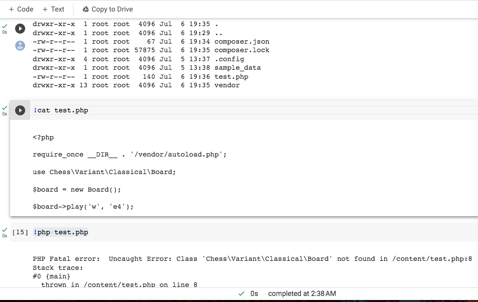 run php-chess on terminal or other environment · chesslablab ...