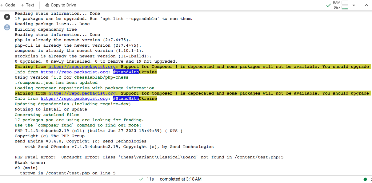 run php-chess on terminal or other environment · chesslablab ...