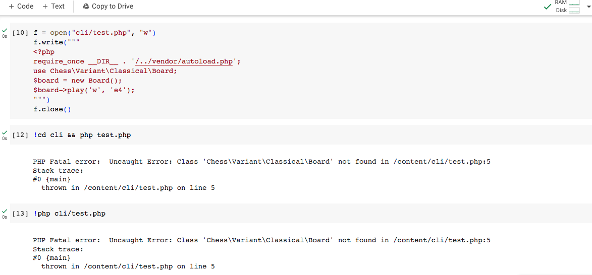 run php-chess on terminal or other environment · chesslablab ...