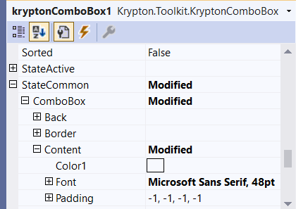 [Bug]: Krypton Toolit 70.22.11.312 - Combobox drop down button height ...