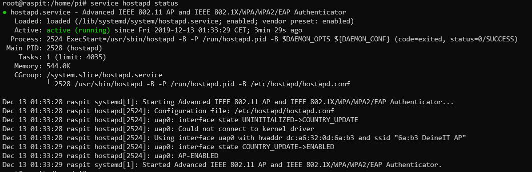 Managed Mode(AP and Client) not working properly · Issue #455 · RaspAP ...