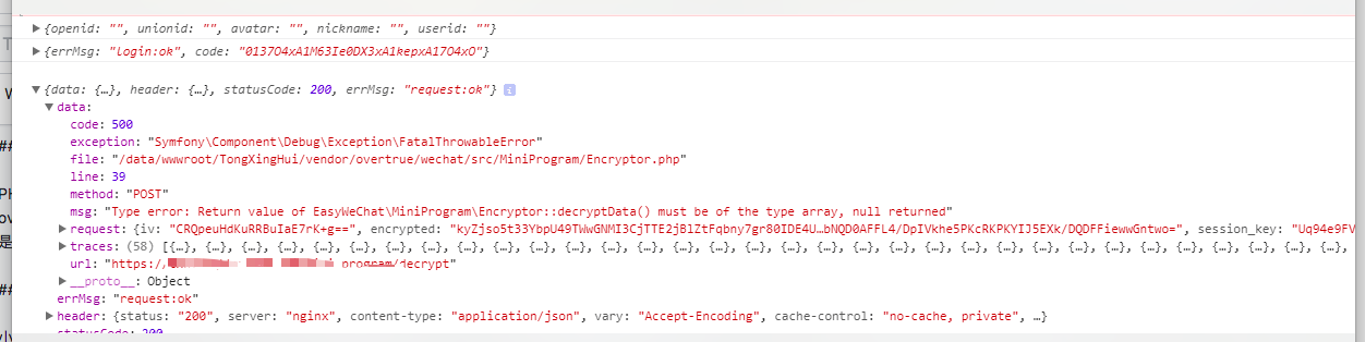 小程序解密数据方法偶尔会失败 · Issue #1076 · w7corp/easywechat · GitHub