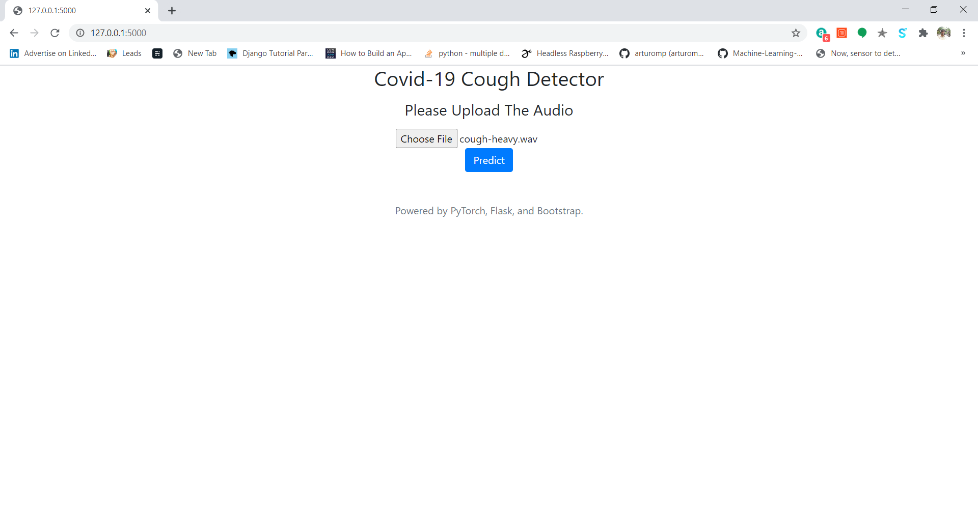 GitHub - themetaphysicist/Covid_Cough_Detector