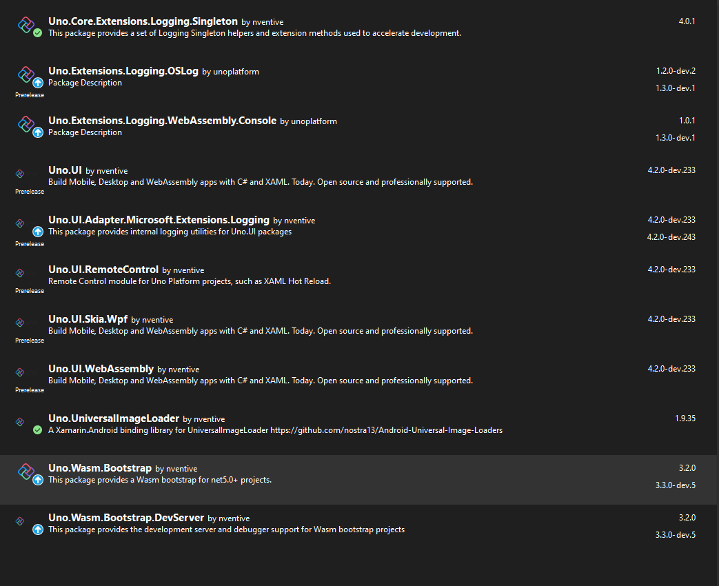Support for Visual Studio 2022 17.3 .NET 6 Mobile · unoplatform uno ...