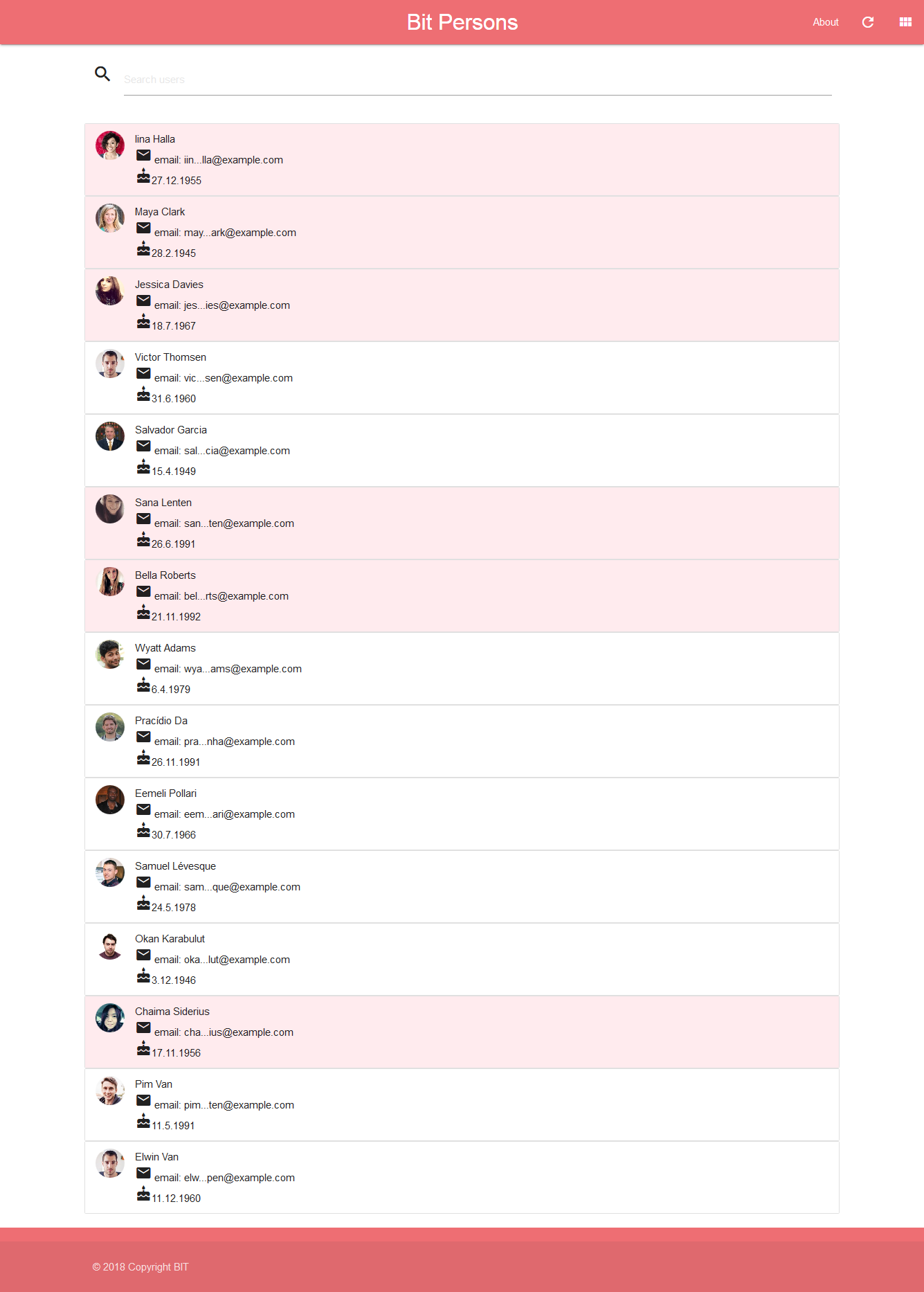 GitHub - Cvetb/bitpeople: React app for searching users and showing ...