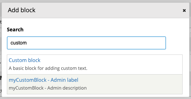 [UX] Create interface to organize Custom Blocks · Issue #5248 ...
