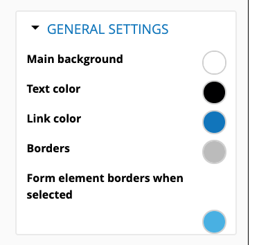Theme color settings: color input not aligned with its label when label ...