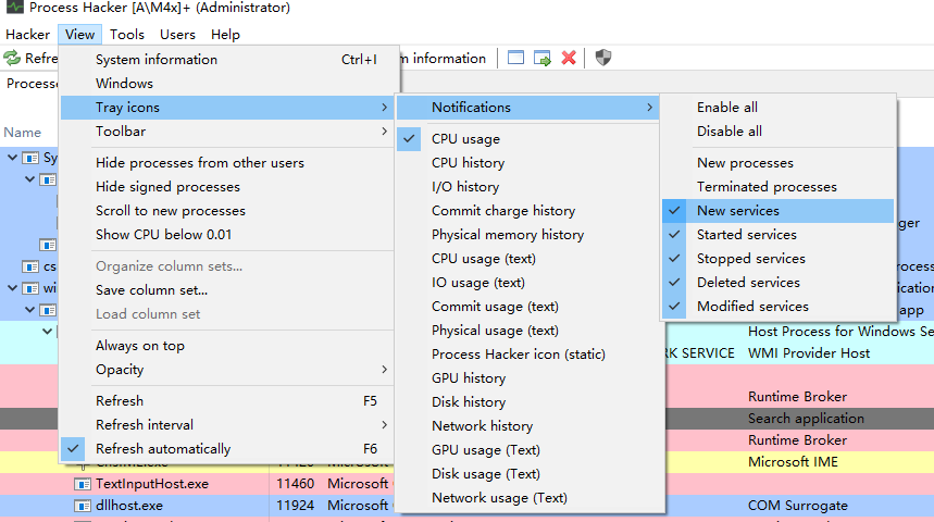 Service notification doesn't work · Issue #1393 · winsiderss ...