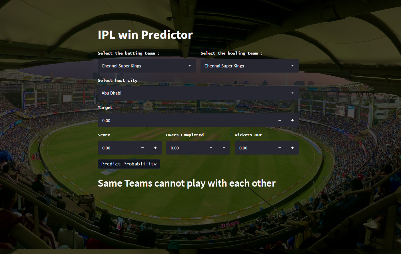 GitHub - dipen98/IPL-winning-prediction: An end to end machine Learning ...