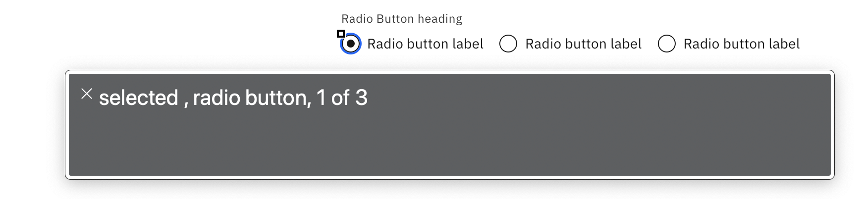 RadioButton React - Screen reader cannot read label · Issue #4491 ...