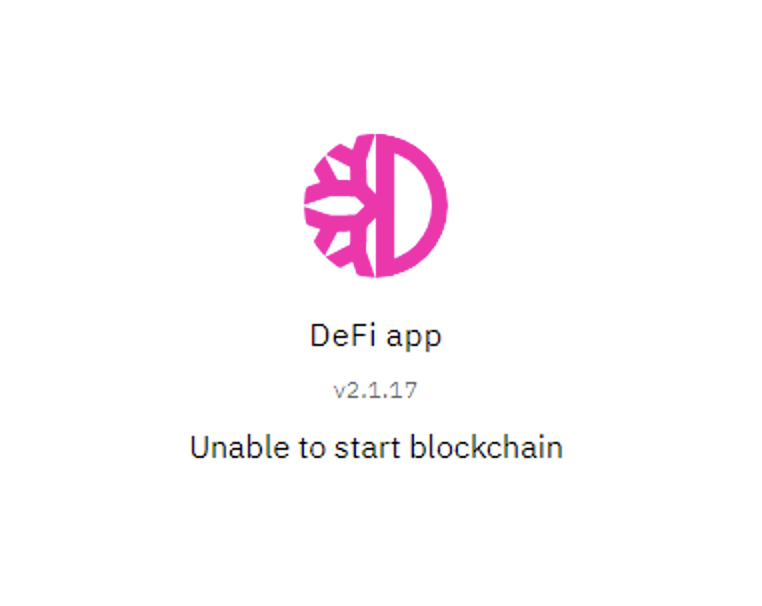 Import backup > Node is disconnected · Issue #515 · DeFiCh/defichain ...