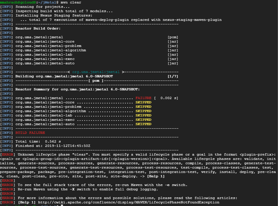 Running programs from the command line with Maven · Issue #375 · jMetal ...