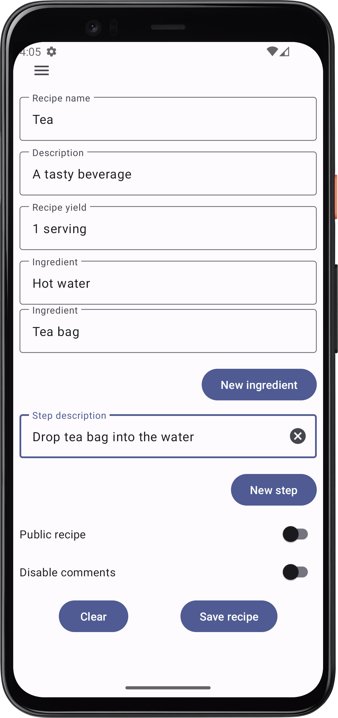 GitHub kirmanak/Mealient An Android client for a selfhosted recipe