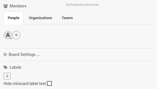Members, Orgs and Teams on sidebar · Issue #4671 · wekan/wekan · GitHub