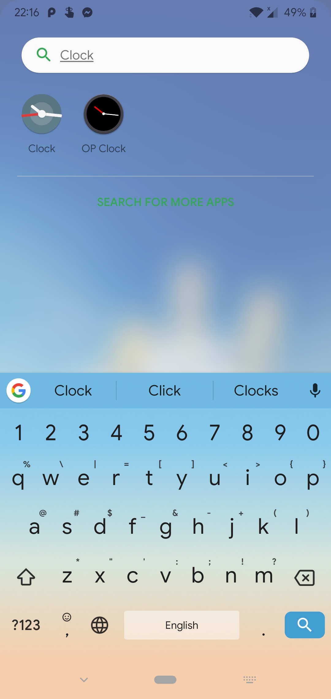 Google clock icon is always the default one in the recent apps screen ...