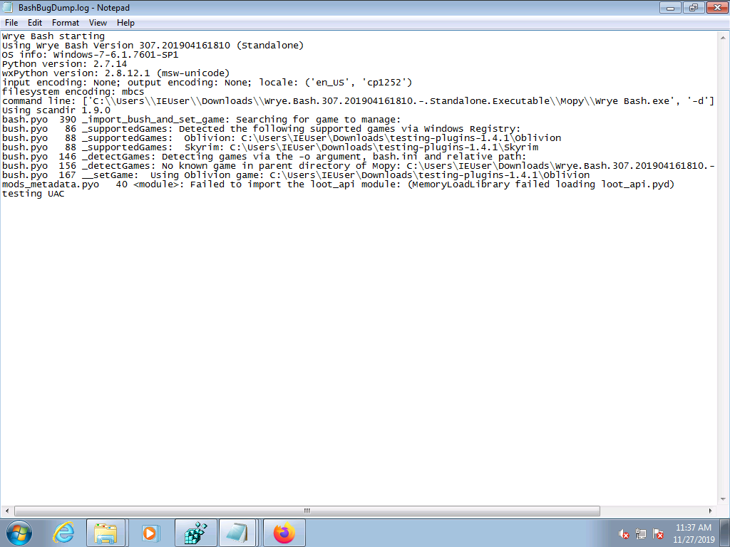 Replace liblootpython with handwritten parser · Issue 431 · wryebash