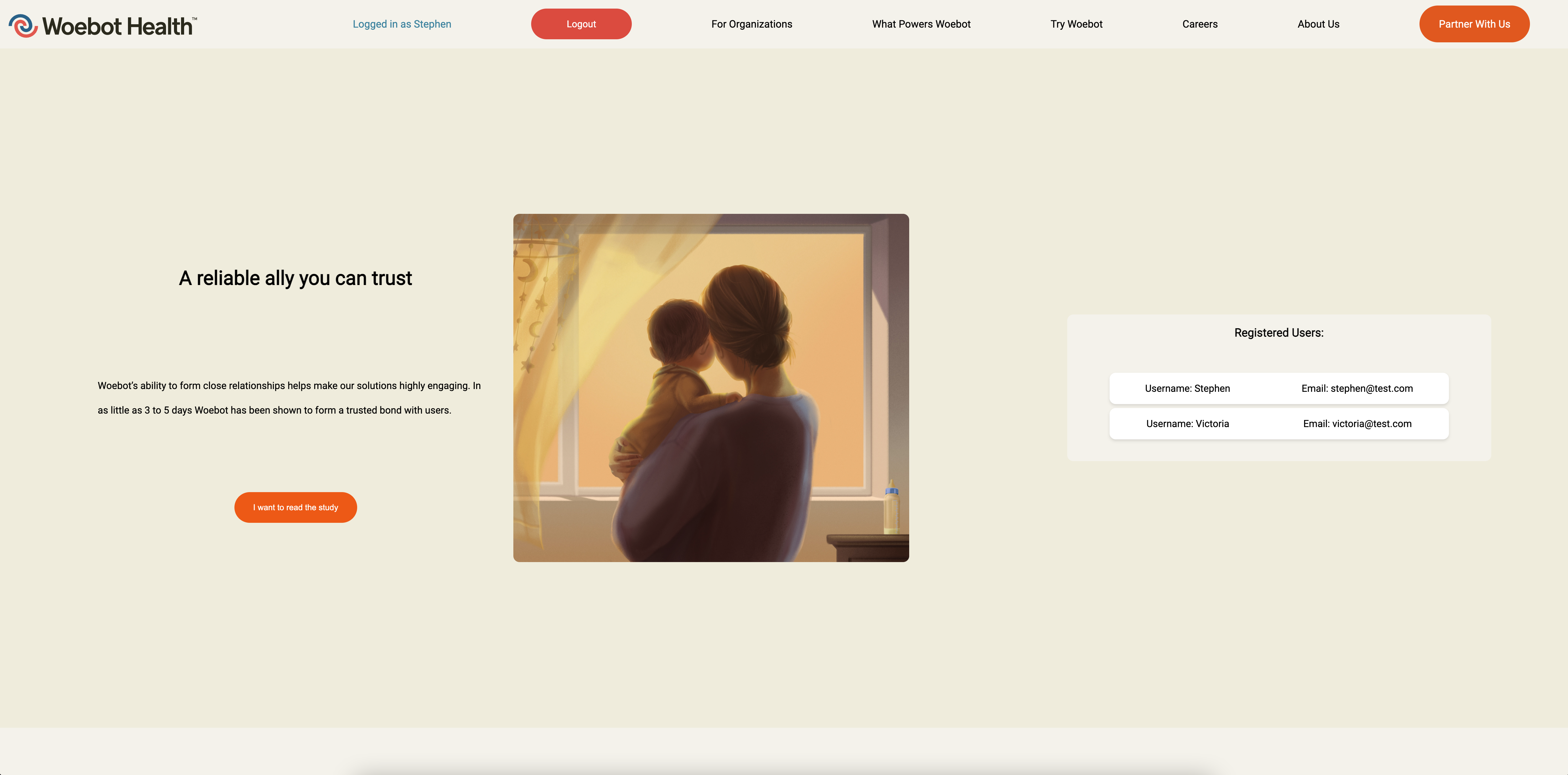 GitHub - Schow94/Woebot-Takehome: Takehome Assessment for Woebot Health ...