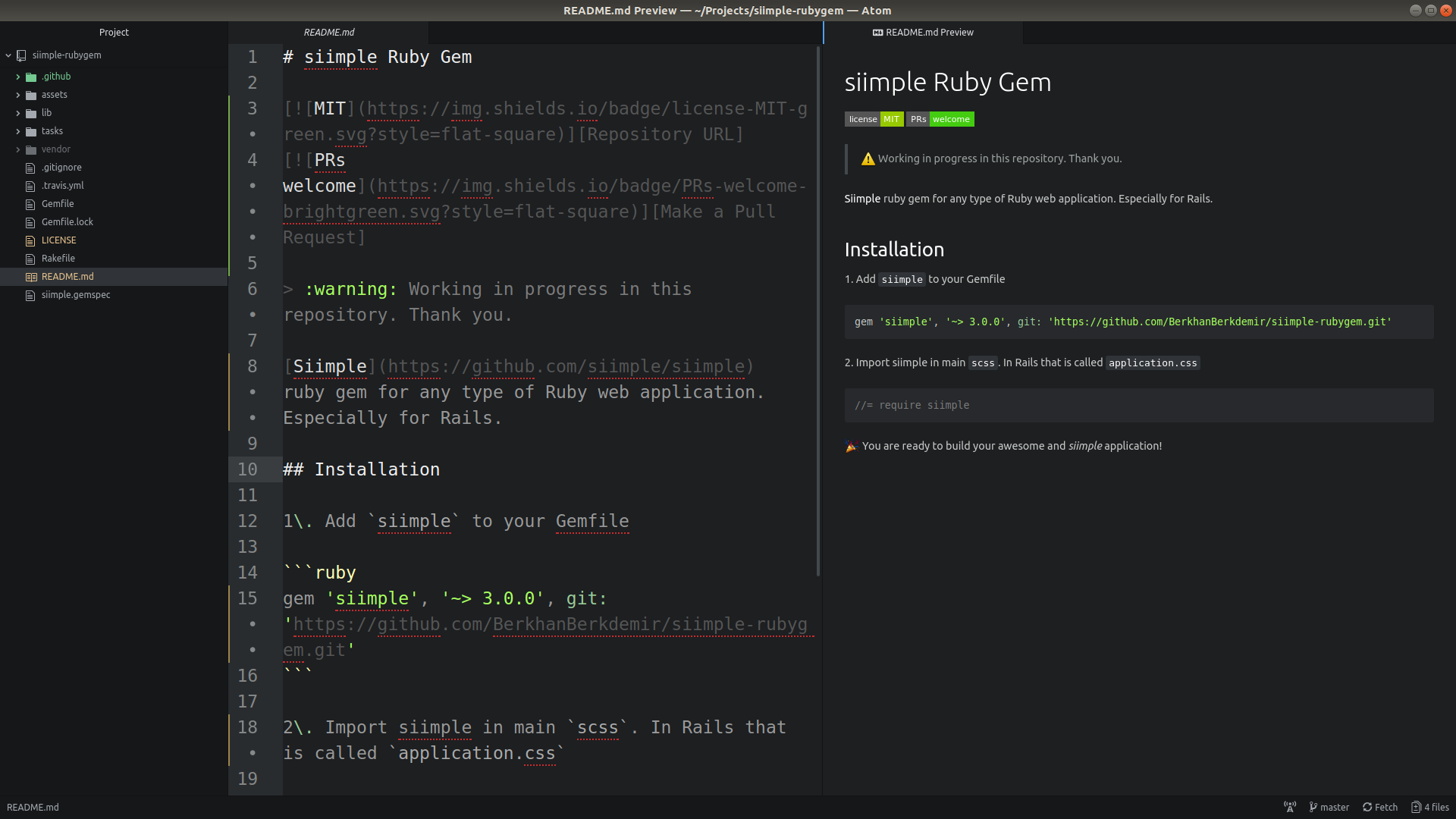 Any plan for Rubygems? · Issue #35 · jmjuanes/siimple · GitHub