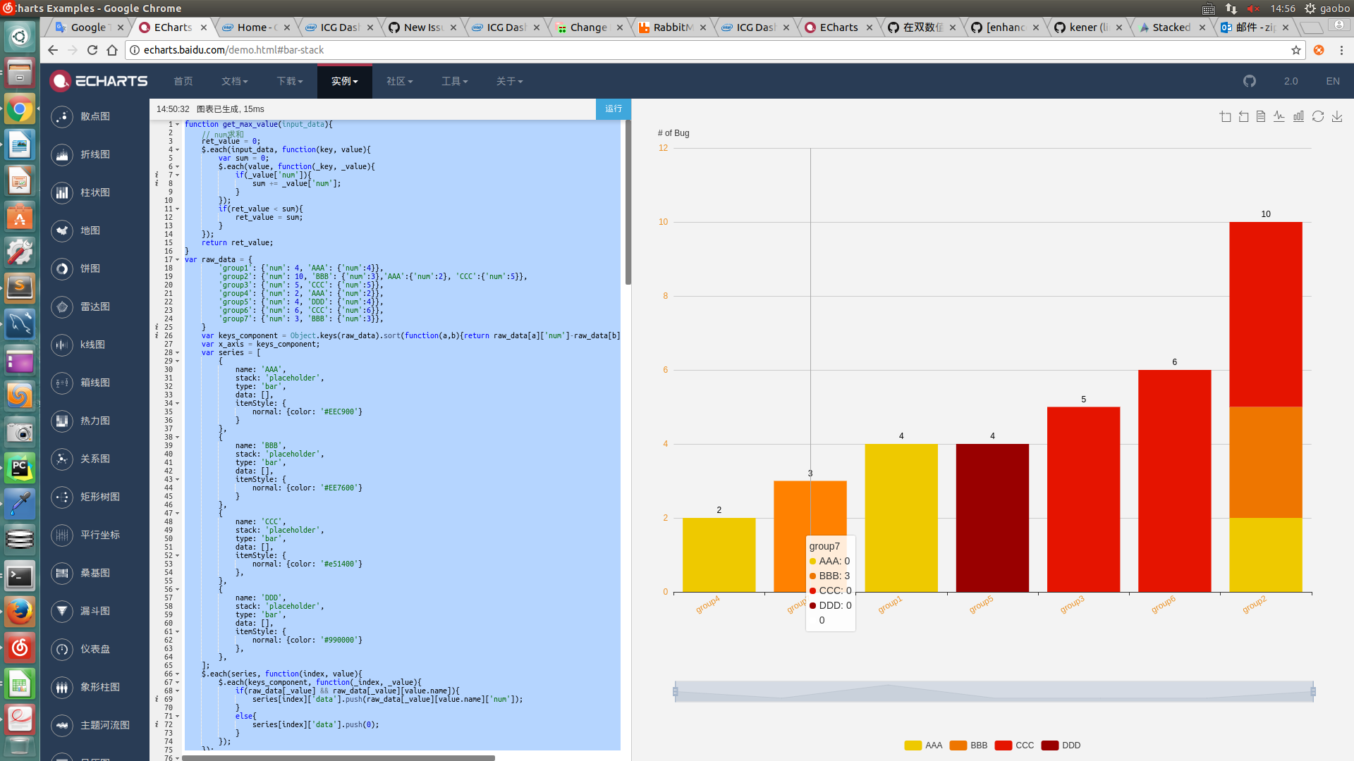 echart堆积图的total计算问题 · Issue #6548 · apache/echarts · GitHub