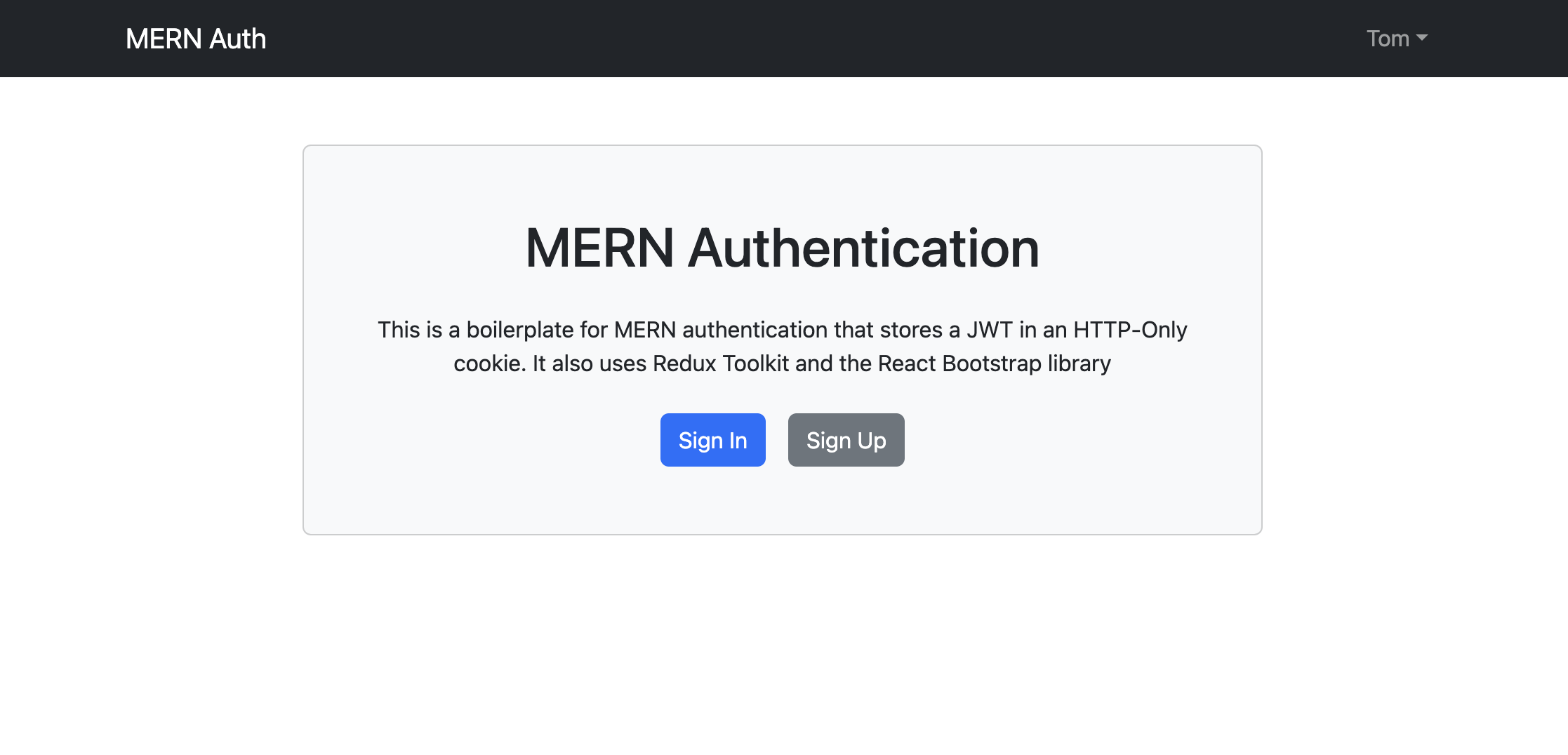 GitHub - thomaschoi143/MERN-user-authentication: A MERN application ...
