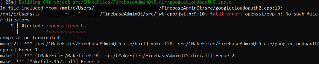 OPenssl issue · Issue #1 · cutelyst/FirebaseAdminQt · GitHub