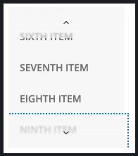 Vertical scrolling tabs - Scroll buttons prevent some items from being ...