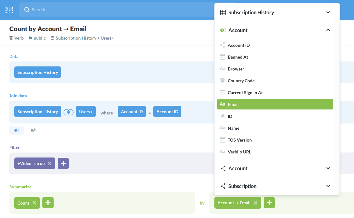 Column title incorrect when joining via shared foreign key · Issue
