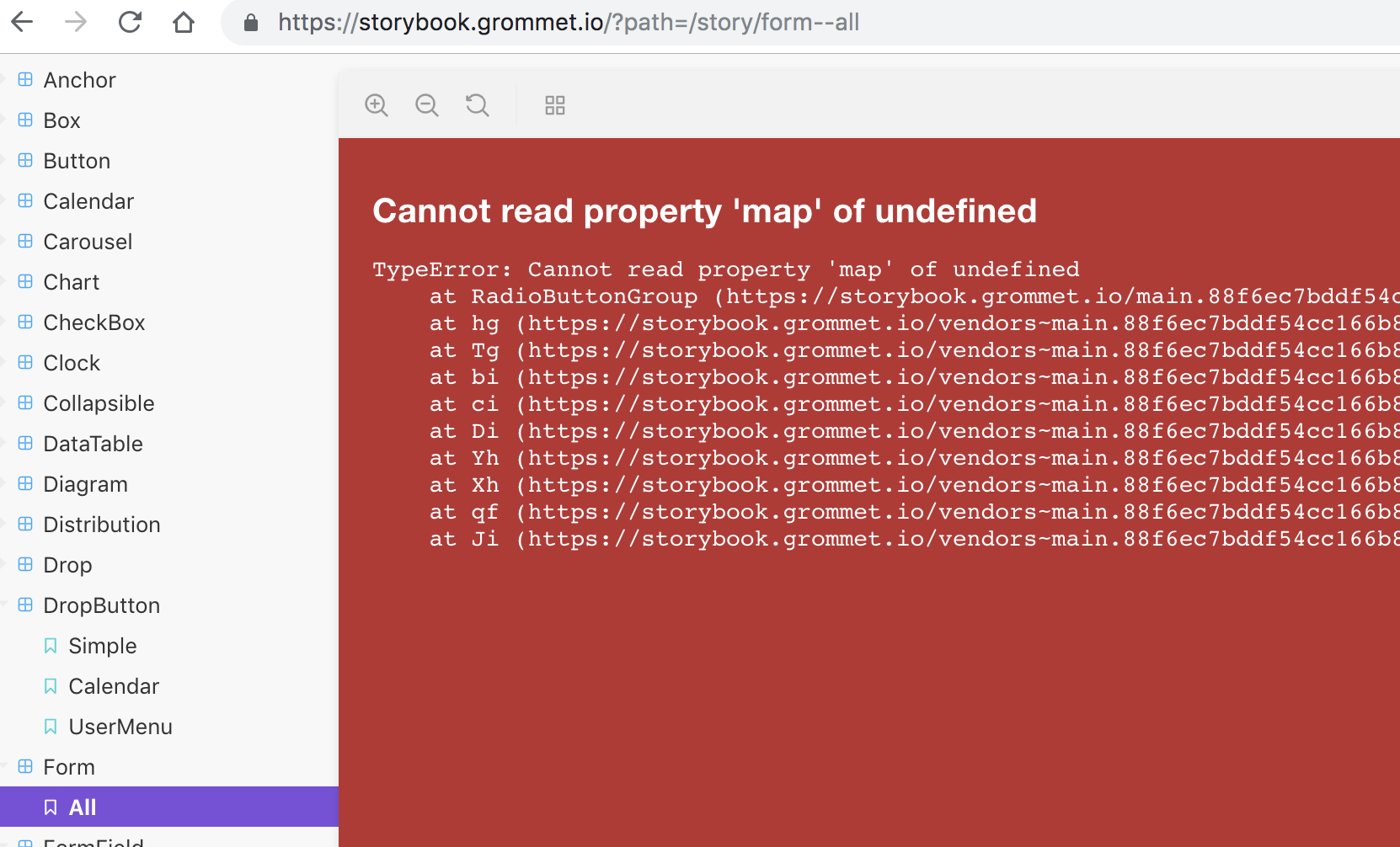 Form story is not working · Issue 3043 · grommet/grommet · GitHub
