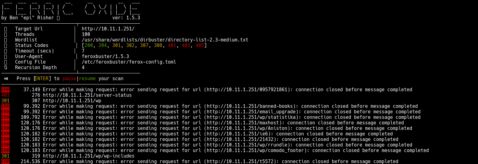 [BUG] Error while making request, no file descriptors available, and