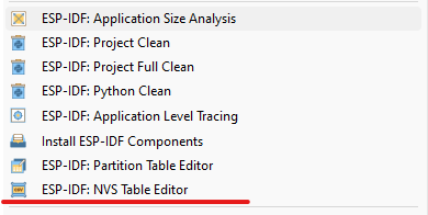 NVS Table Editor