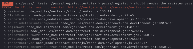 bug - NextRouter was not mounteded · Issue #3204 · vitest-dev/vitest ...