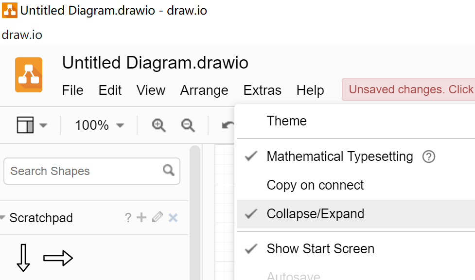 The Collapse/Expand seems not work · Issue #214 · jgraph/drawio-desktop ...