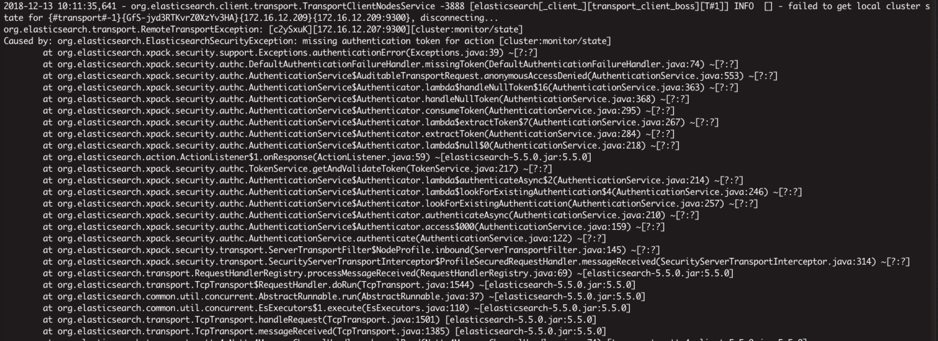 Connection es failed NoNodeAvailableException · Issue #2038 · apache ...