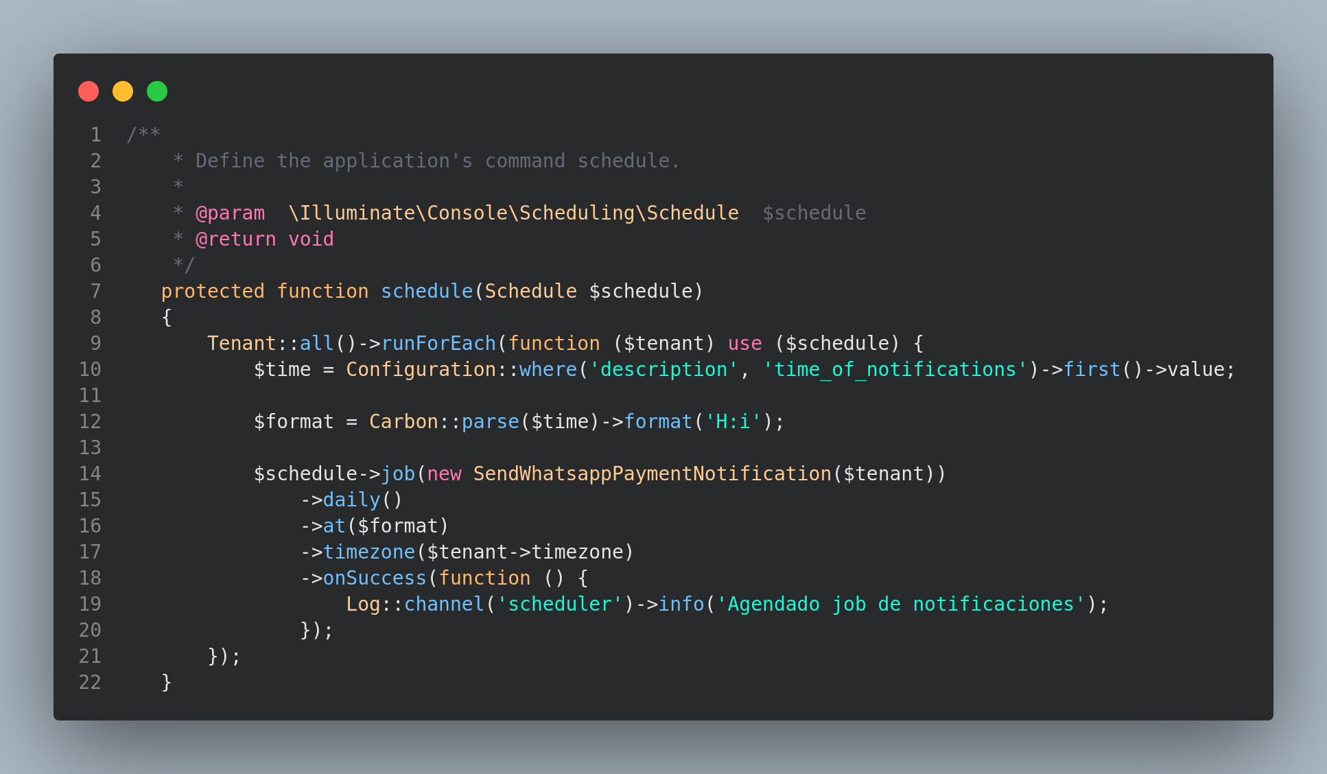 Help: Tenant schedule · Issue #991 · archtechx/tenancy · GitHub