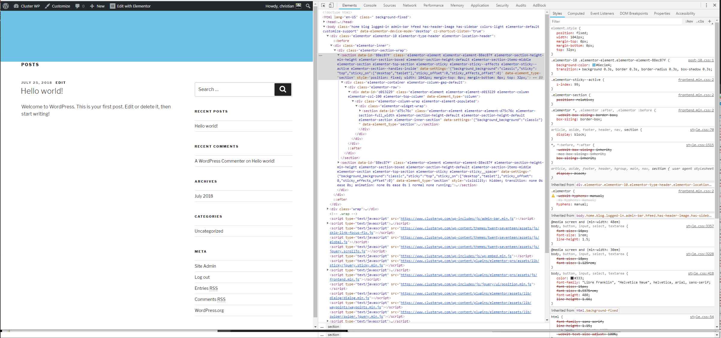 hollowgram systembar save