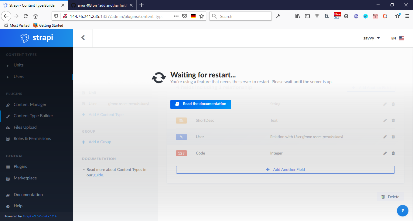 Permissions setup fail on MongoDB · Issue #4402 · strapi/strapi · GitHub