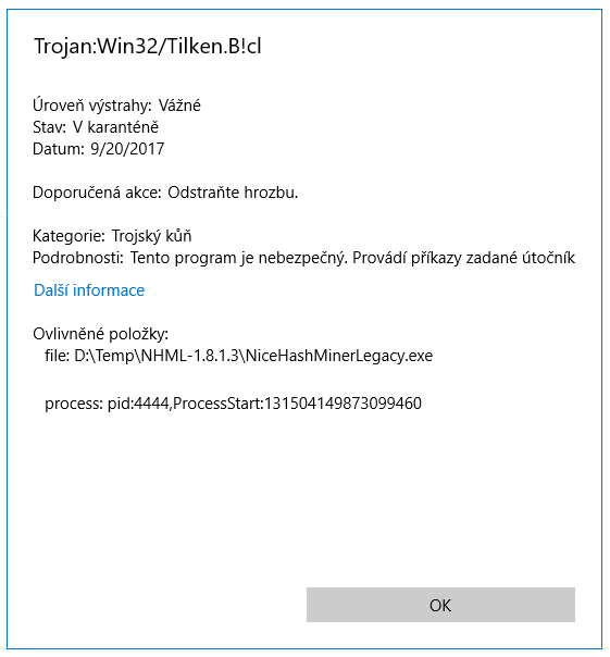Nhml 1 8 1 3 Virus Issue 336 Nicehash Nicehashminer Github
