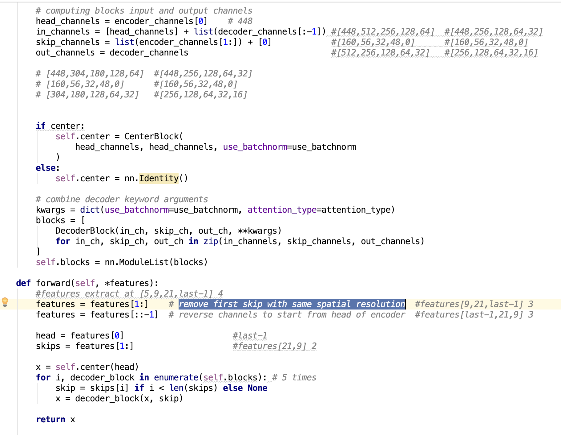 Confusion about unet's decoder section. · Issue #112 · qubvel-org ...